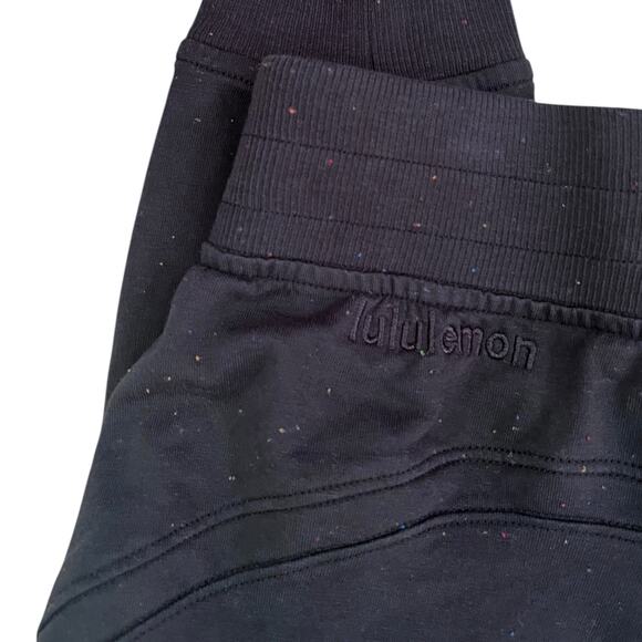 Lululemon LA Warm Down High-Rise Jogger Black Confetti Size 2 - Picture 8 of 8